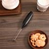 Handheld Milk Frother with Efficient Motor Electric Cappuccinos Foam Maker Practical Battery Operated Drink Mixer Wand