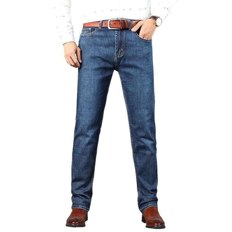 Men's High-Quality Slim Fit Stretch Jeans for Autumn and Winter