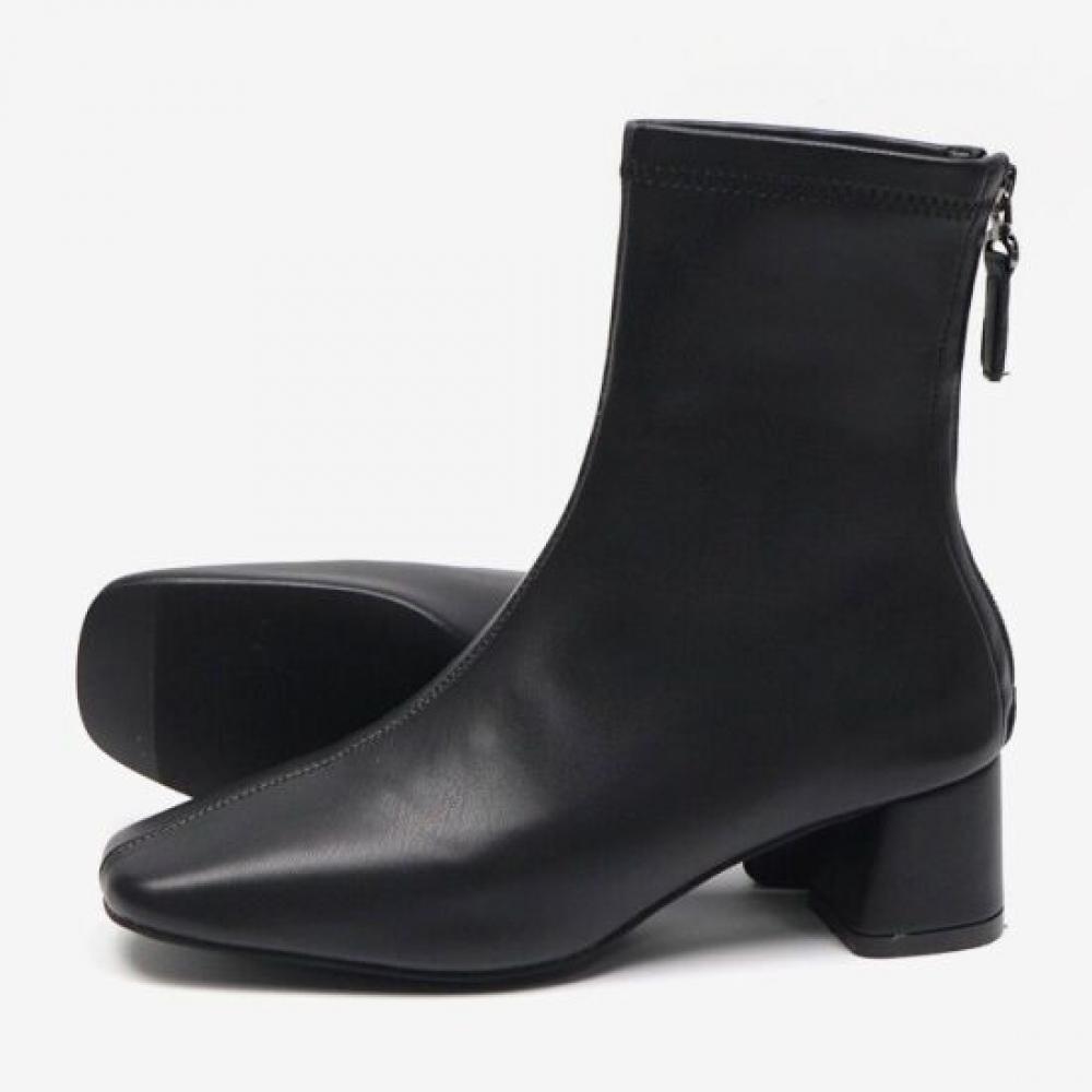 Melting Brown Women Slim Fit Short Boots Ankle Boots
