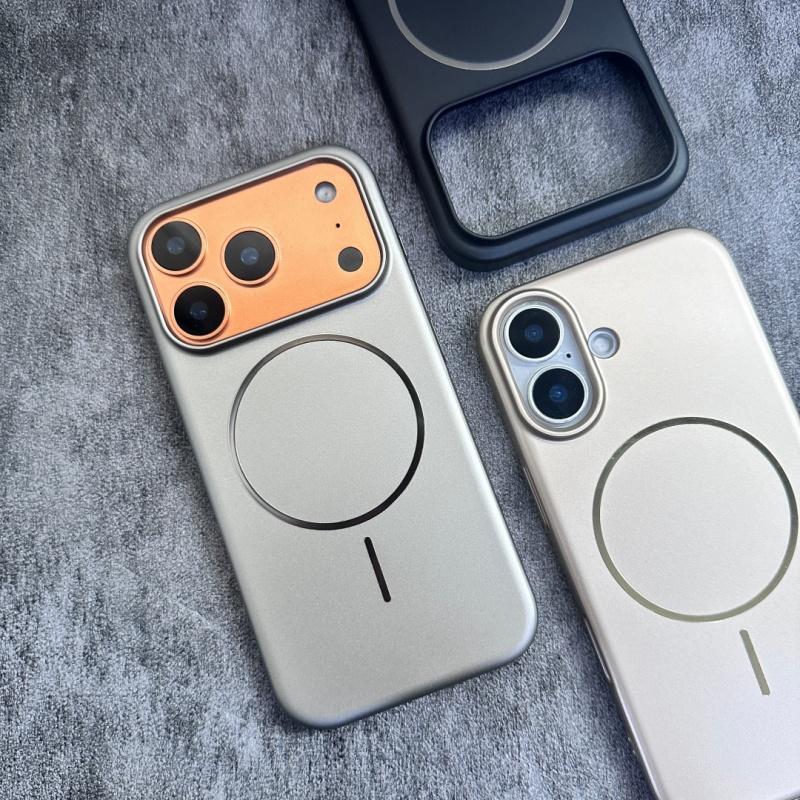 Original AG Matte ForMagsafe Slim Magnetic Phone Case foriPhone 17 Air 16 15 14 13 12 Pro Max Plus Wireless Charging PC Cover