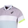 Asics Soft Comfortable Breathable Versatile Short Sleeve Polo Shirt Men Tops Light-Purple 2041A246-501