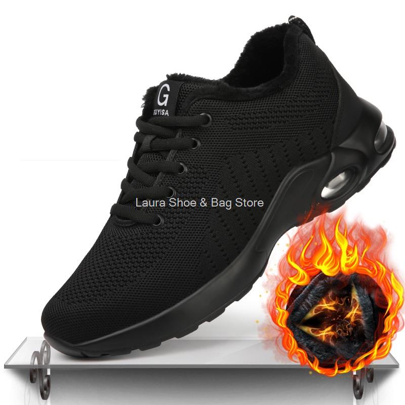 Fashion Guyisa New Safety Shoes Men Air Cushion Work Sneakers Steel Toe Puncture Proof Men's Work Safety Boots Male Protective Footwear