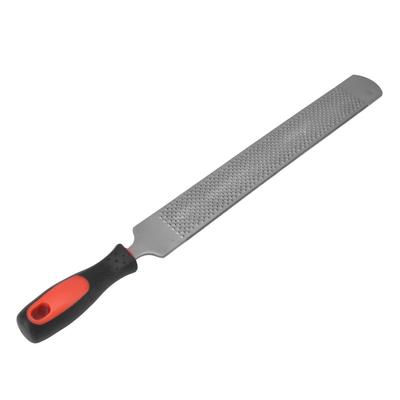 Pilník na podkovy, nízkolegovaná nástrojová ocel, pevná tvrdost, rašple na kování, stájové potřeby 49 cm