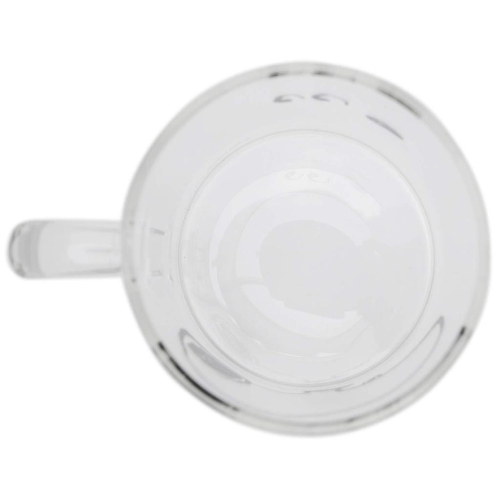 Marimocraft Snoopy Clear Mug, Heat-Resistant Glass, 330ml, Microwave-Safe, SPV-416,