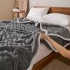 Spring Autumn Warmth Flannel Blanket Soft Comfortable Bed Blankets High Quality Keep Warm Multi-functional Sofa Blanket Shawl