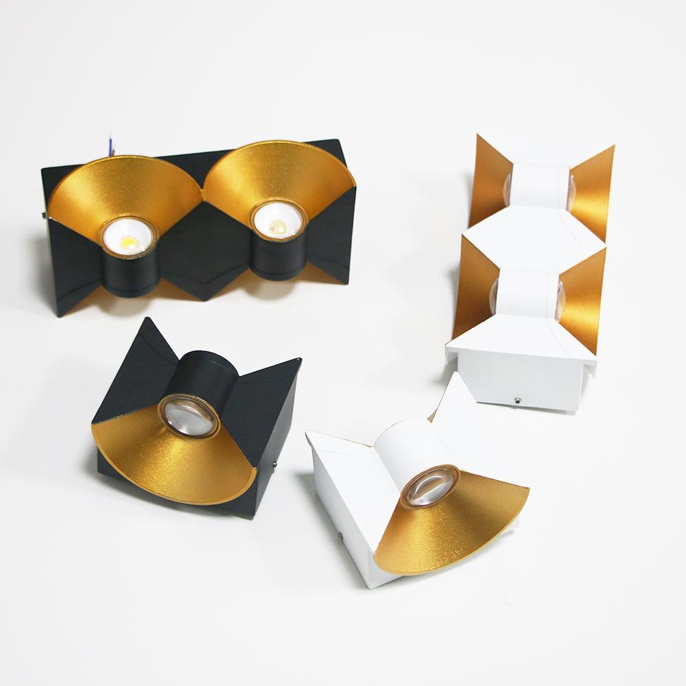 Modern 6W/12W LED Outdoor Wall Lamps Waterproof IP65 Aluminum Home Lighting Porch Garden Light Living Room Waterproof Wall Light