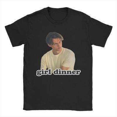 Team Conrad Girl Dinner T-Shirts Herren Baumwolle Verrücktes T-Shirt Rundhals T-Shirt Kurzarm Kleidung Sommer
