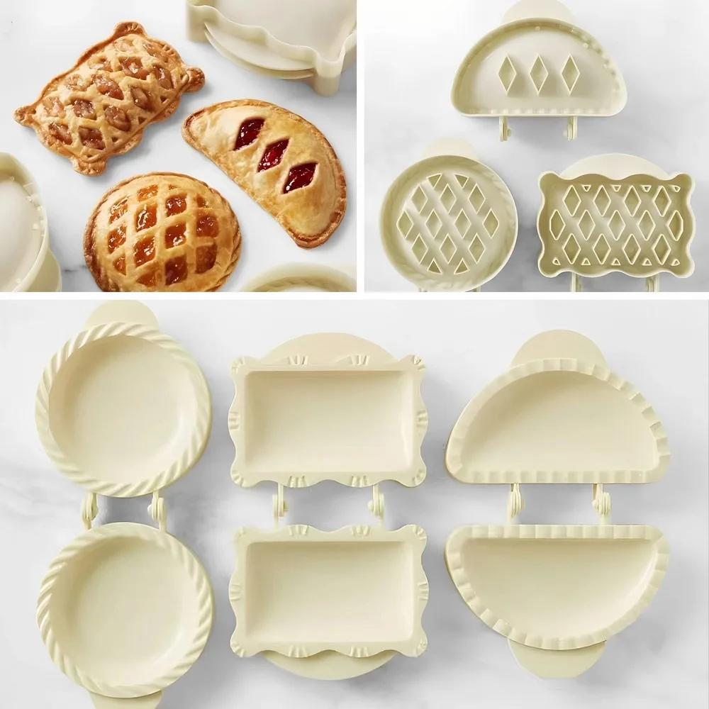 

Fall Hand Pie Molds Set Mini Pie Mould Dough Press Mold Tools Christmas Halloween Baking Pie Molds Pumpkins Apples Hazelnuts