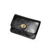 Retro Lock Buckle Women's Wallet: Solid Color Multi-layer Card Holder & Coin Purse