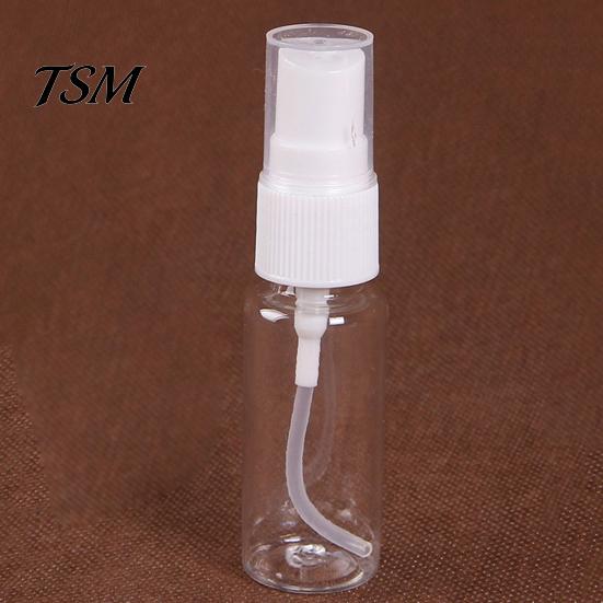 Transparent Bottle Empty Spray Refillable Portable Plastic Perfume Atomizer for Travel