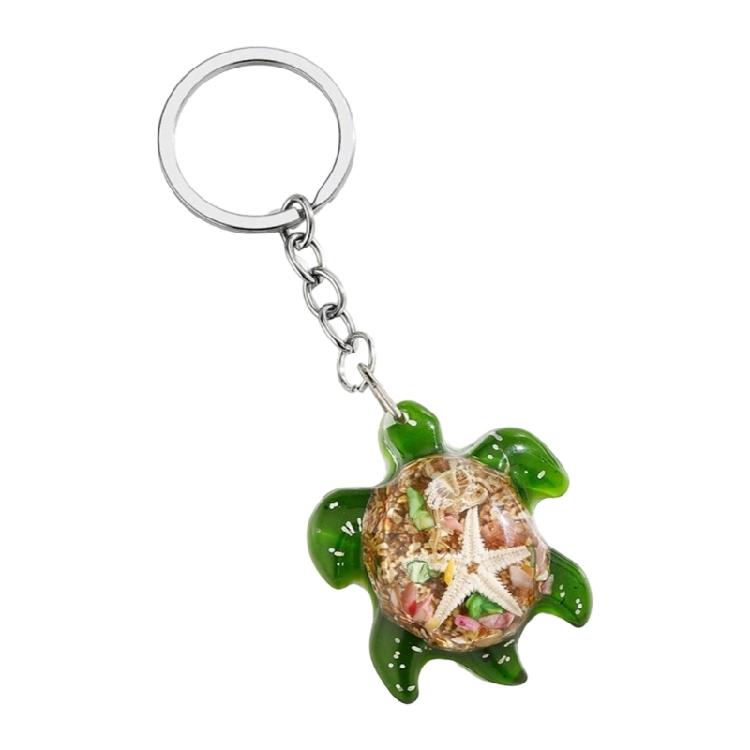Sturdy Resin Turtles Keychain Lovely Animal Decoration for Keys Purse Backpack Accessories