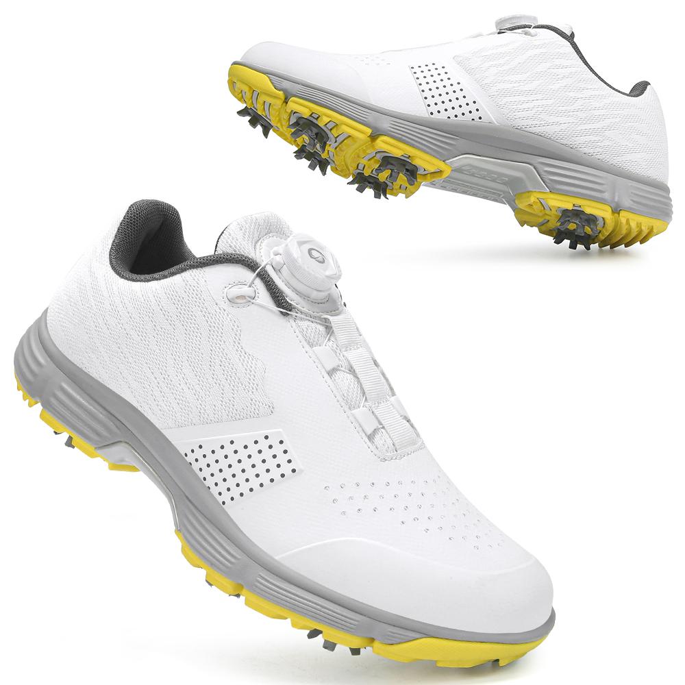 Professional Men's Golf Shoes Breathable Comfortable Mesh Upper Sports Sneakers for Golfing And General Training