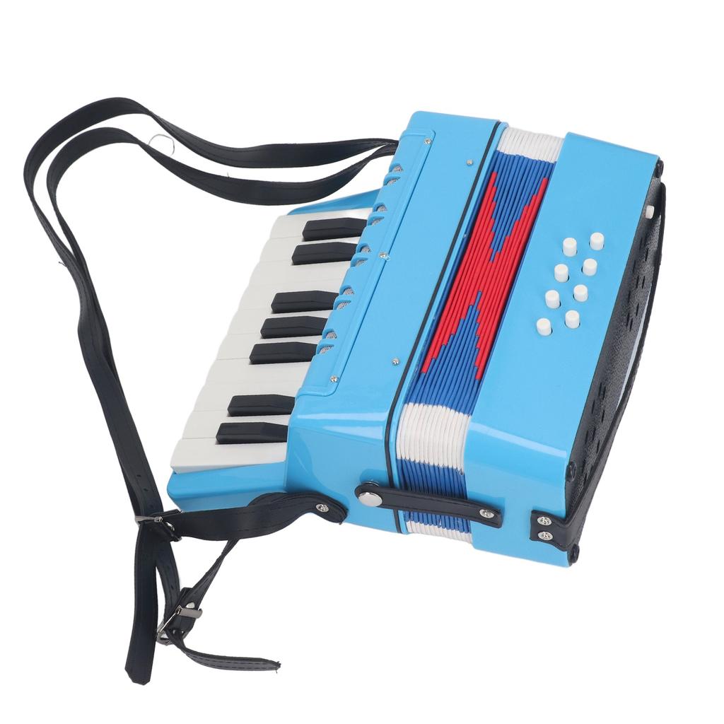 Kids Accordion Instrument 17 Keys 8 Bass Musical Instrument Educational Toy for Kids Children