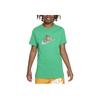 Round Neck Cartoon Print Short Sleeve T-Shirt Kids Tops Stadium-Green FV5345-324