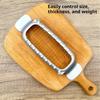 Butter Cheese Slicer Cutter Stainless Steel Wire Cheese Slicer Multipurpose Handheld Butter Cutter for Block Cheese Butter Fruit