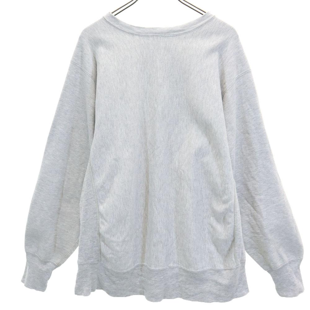 Champion 80s Made in USA Tricot Tag Vintage College Long sleeve Reverse Weave Sweatshirt trainer Men's Used