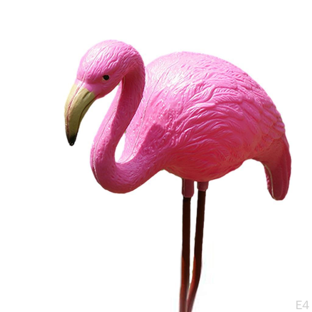 Flamingo Yard Garden Trávník Ozdoby Hladký Povrch A Jasná Barva