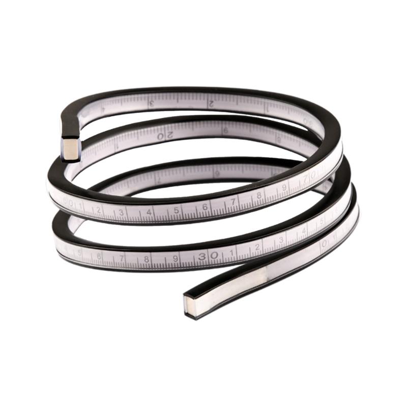 Practical Curve Ruler Double-sided Bendable Ruler Flexible Clothing Snake Ruler E