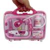 Kids' Medical Toy Set: Doctor & Nurse Play Kit with Sound & Light Stethoscope and Trolley Case