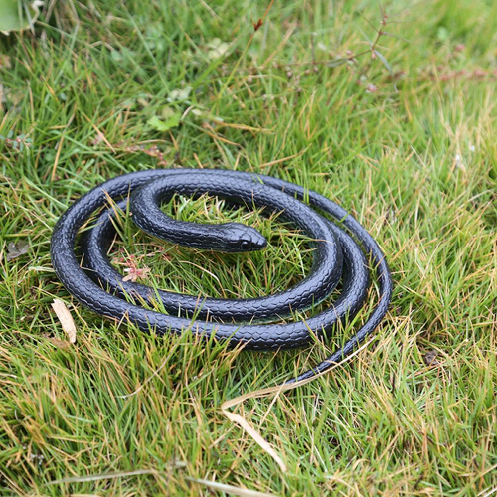 Halloween Realistic Soft Rubber Toy Snake Safari Garden Props Joke Prank Gift About 125cm Novelty an