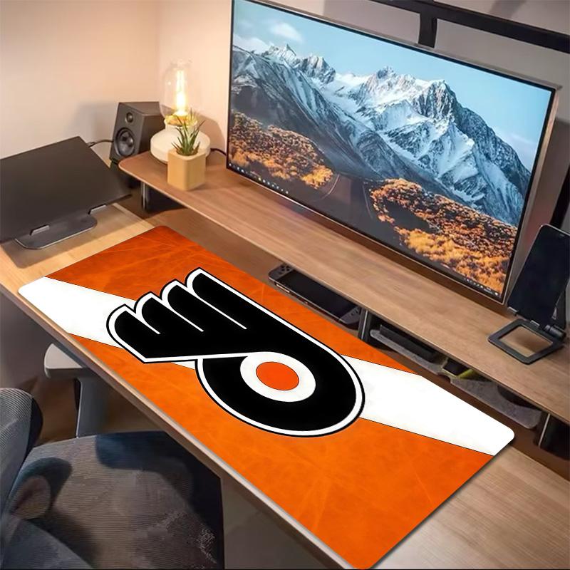 Philadelphia Flyers2 Print Cushion Non-slip Laptop Tablet Big Mousepad XXL Mat Mini PC Playmat With Lock Edge