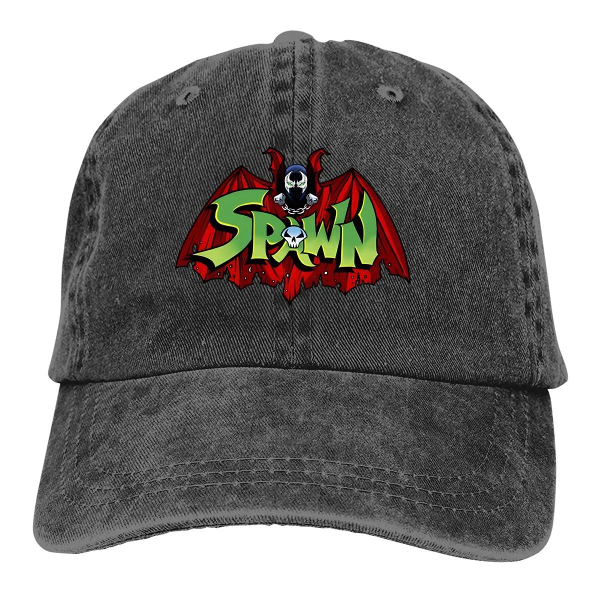 

Випрана Унісекс Бейсболка Spawn-Bat Тракер Snapback Кепки Кепка Тата Spawn Комікс Гольфові Кепки Adjustable& 8Y