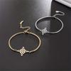 Stainless Steel Witch Knot Irish Knot Bracelet Women's Fashion Simple Personality Charm Jewelry