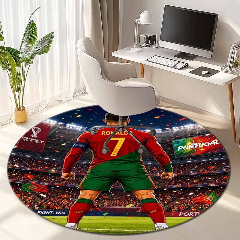 Cristiano Ronaldo Portugal Legend Carpet Printing Home Decor Dormitory Decoration Room Bathroom Mat