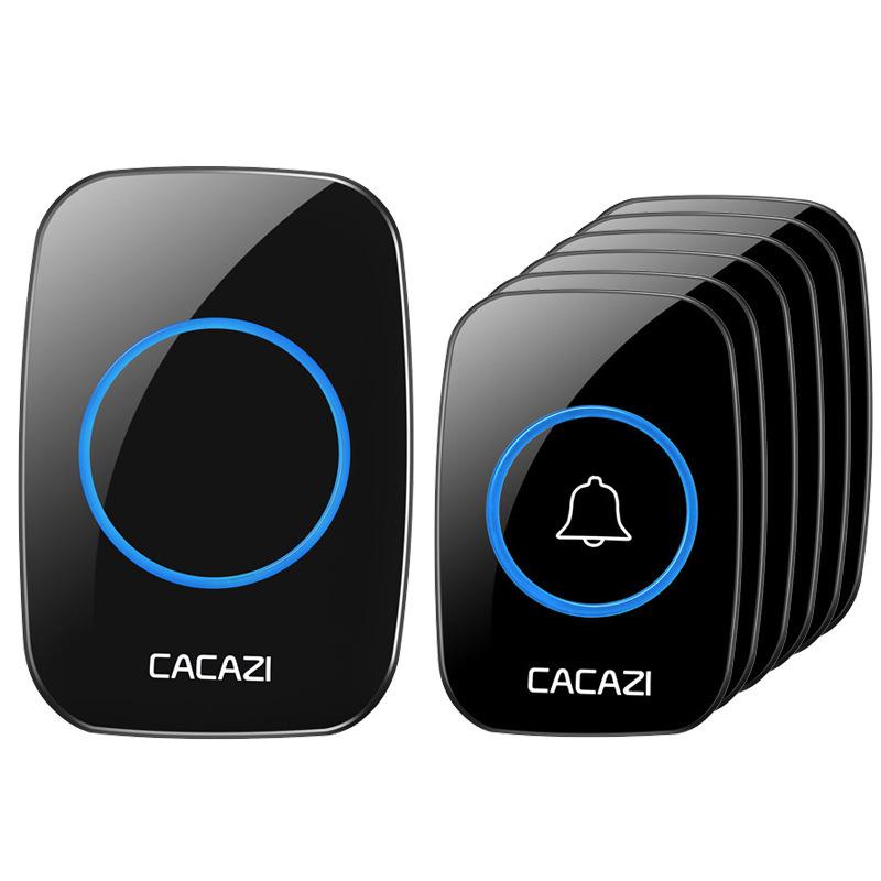 Stylish Wireless Electronic Waterproof Multi-Function Doorbell with Long-Range Remote Control and Global Specifications