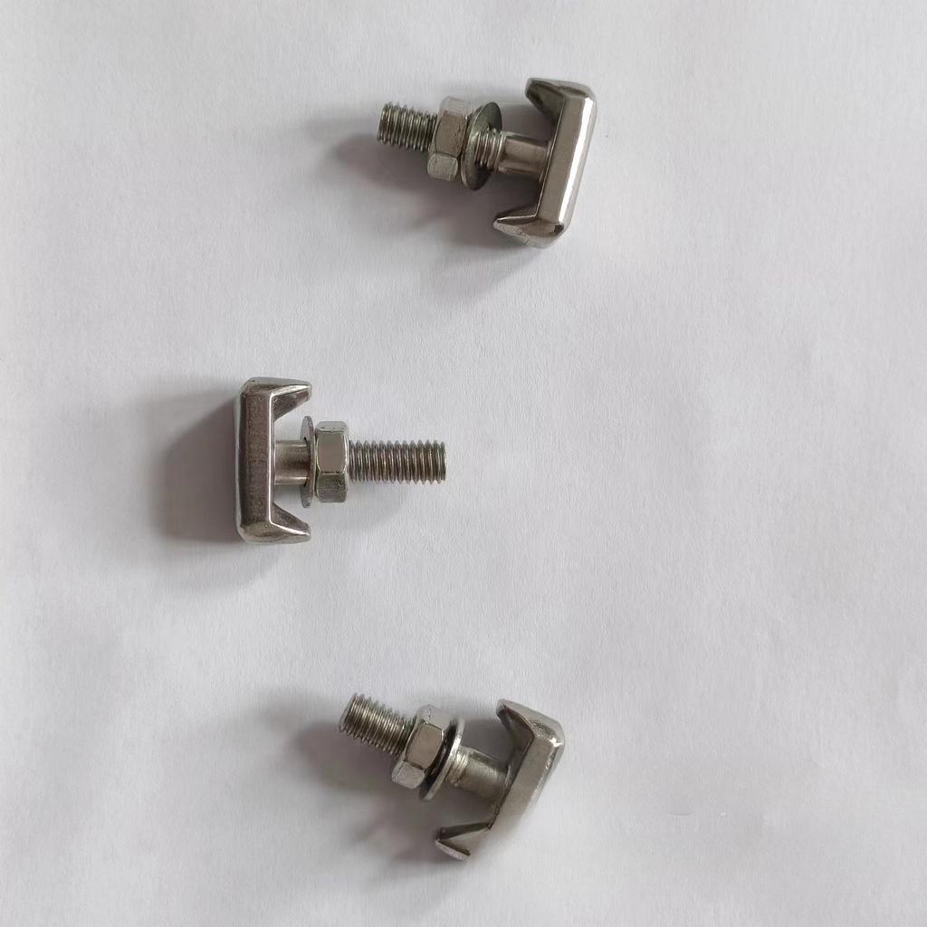 1PC Automotive Stainless Steel T-clip 304 Stainless Steel Mountain Fixed Battery Replacement Screw