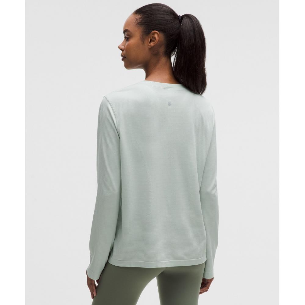 Lululemon Swiftly Relaxed Long Sleeve Shirt  Updated Fit Pelican Pelican