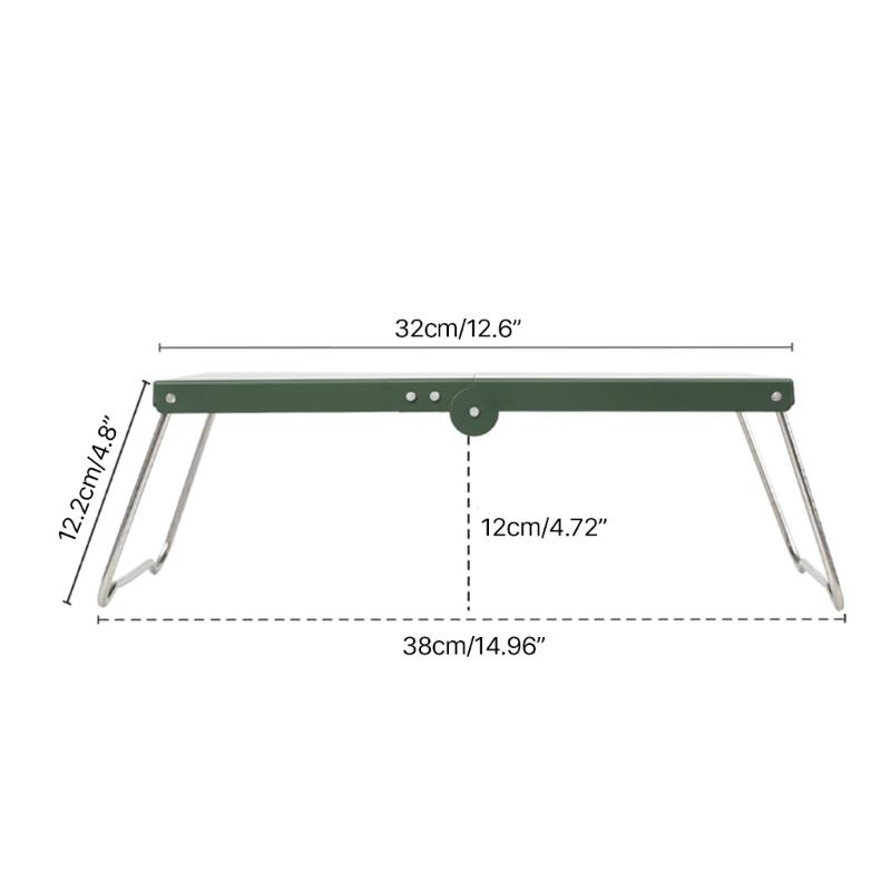 Lightweight Foldable Camping Tables Aluminum Alloy Folding Table Outdoor Compact Picnic Desk for Fishing Picnic Barbecu