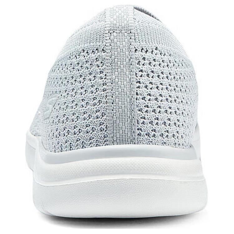 Skechers On-The-GO Flex Women Light Grey Low Top Slip On Casual Shoes Mesh Textile 138270-LTGY
