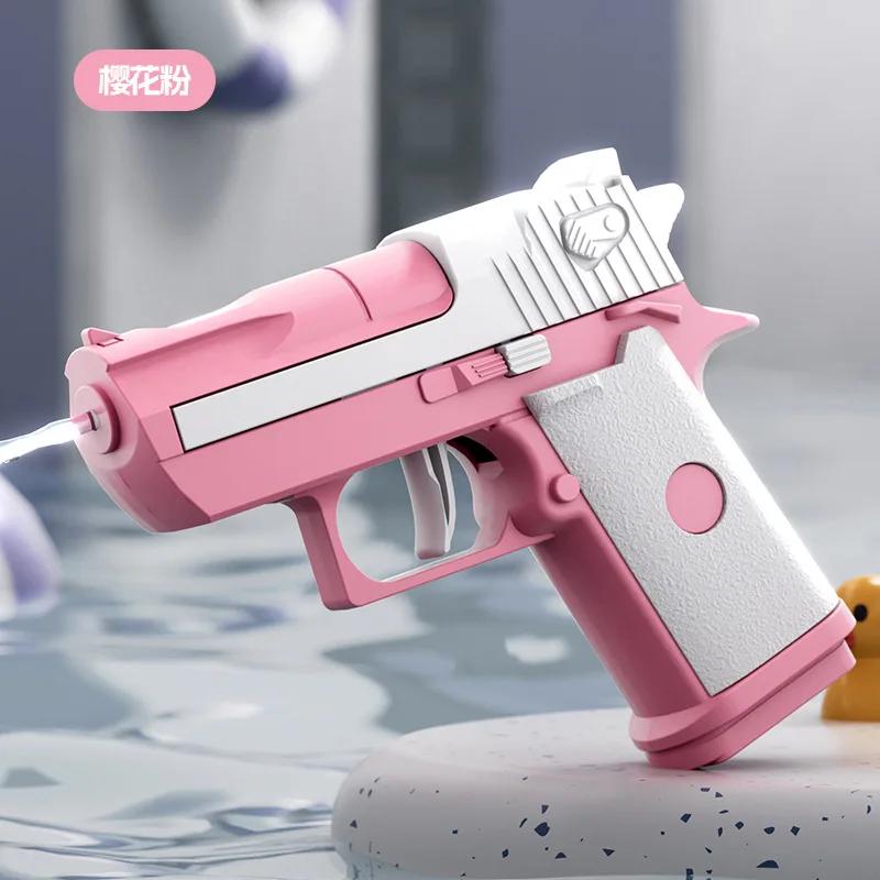 

Міні Desert Eagle, механічний водяний пістолет безперервної стрільби, маленький пістолет, літо, відкритий пляж, погана іграшка, водяний пістолет для дітей