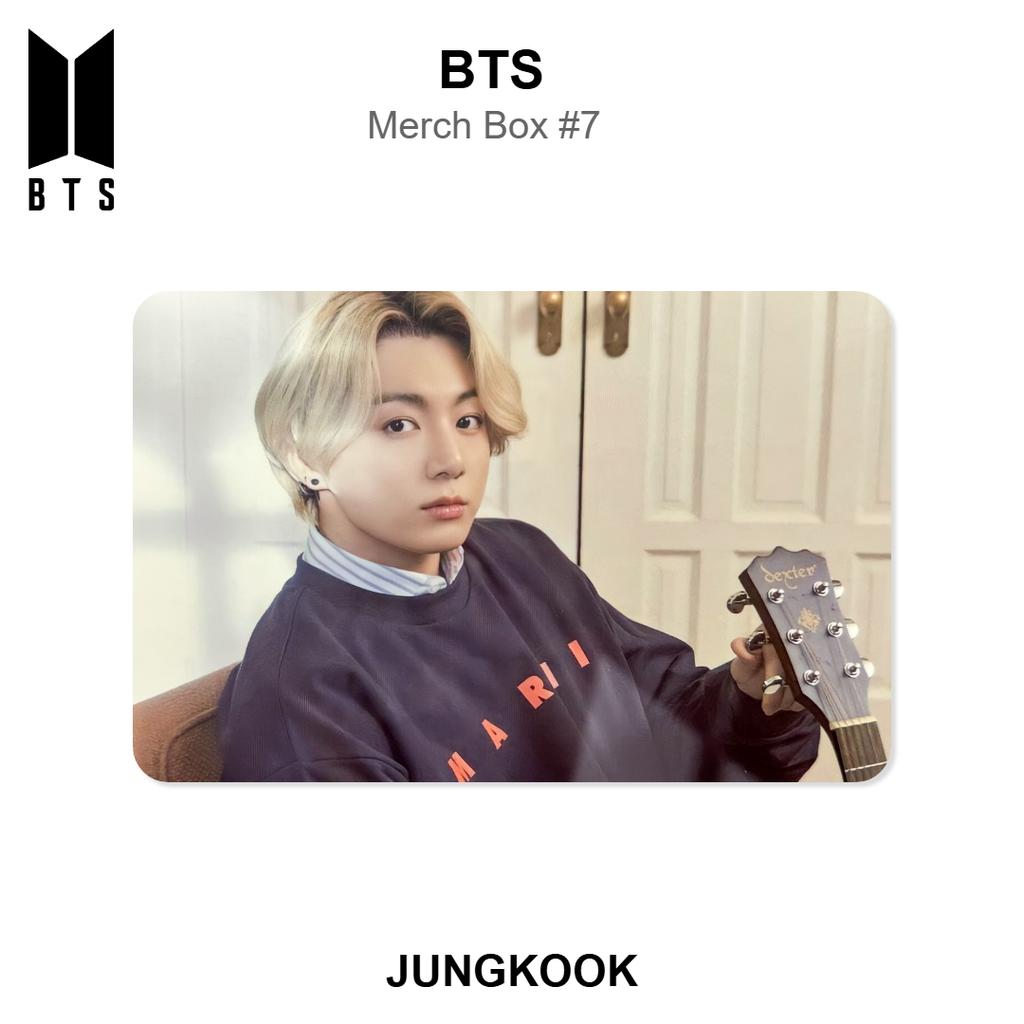 BTS Scatola Merch #7 Fotocard Ufficiale