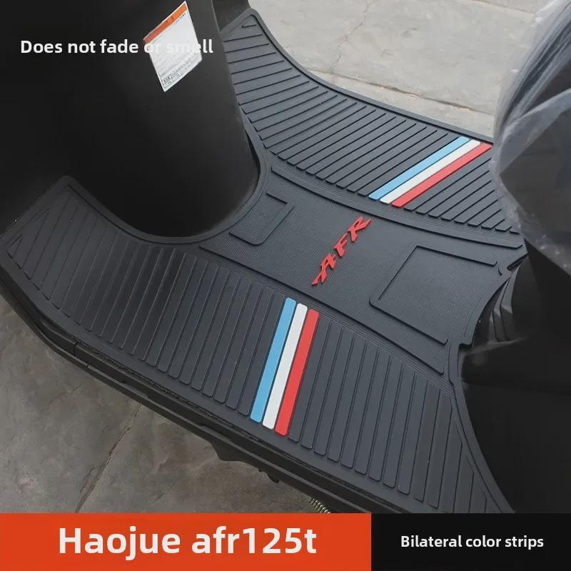 Gummi-Pedalauflage für Haojue City Eagle AFR125 HJ125T-27 Motorrad