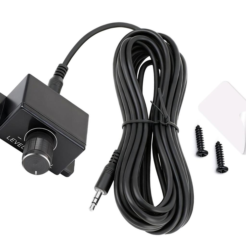 Strong ABS Plastic Tone Control Knob possesses 16.4ft Metal Center Cable For Speakers