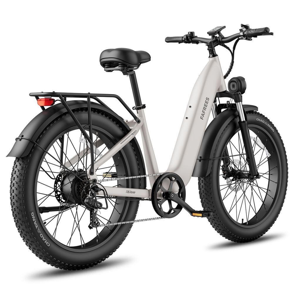 Bicicleta Elétrica Fafrees F26 Rover Motor 250W Pneu Gordo 26" Bicicleta Elétrica para Adultos Todo o Terreno 48V 20Ah Freio a Disco Hidráulico 7 Velocidades Carga Máxima 150Kg