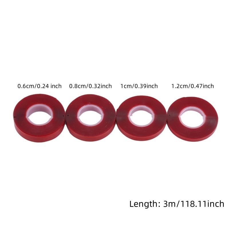 Bardzo Mocna Taśma Dwustronna Akrylowa Przezroczysta Taśmy Bez Śladów Mocna Taśma Klejąca do Domu Biura Samochodu Naklejki Mocujące