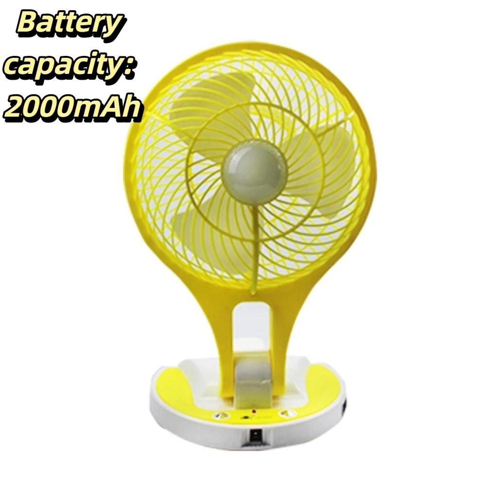 Quiet Operation Foldable Mini Fan Lightweight Portable Desk Fan USB Powered Fan  Desktop Use