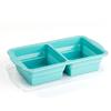 Silicone mold for frozen soup, ice tray, household food storage box, fresh-keeping box, frozen tray with lid