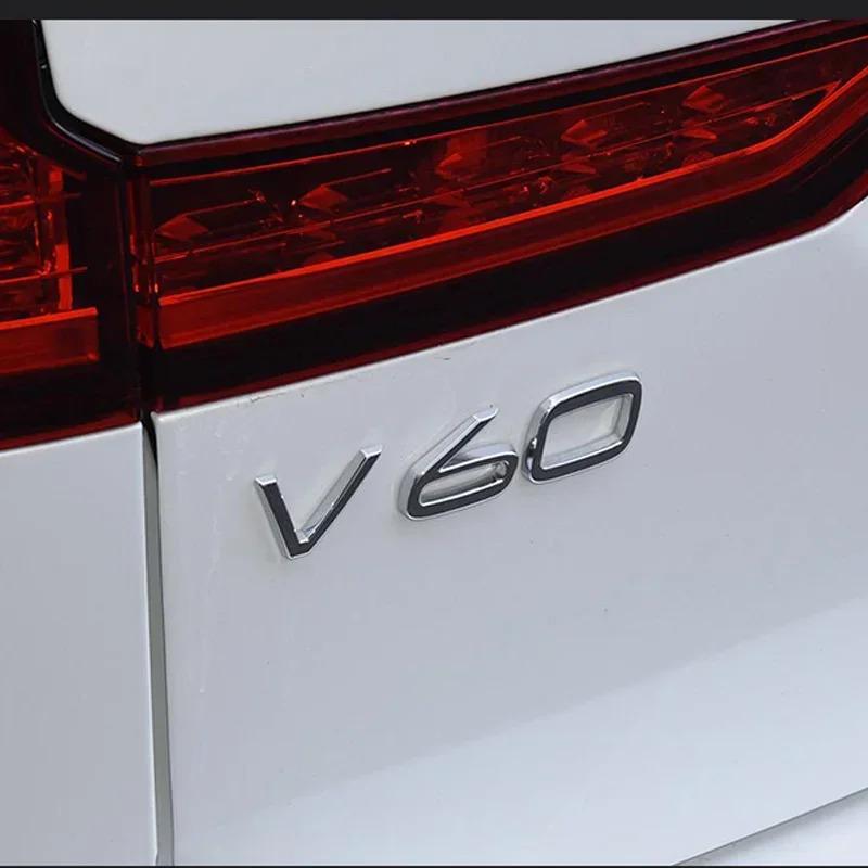 3D nálepka na auto XC90 AWD D2 D3 D4 D5 D6 D7 T8 V8 Značka objemu motoru Zadní odznak Nálepka pro Volvo V40 V60 S60 C30 S90 Příslušenství