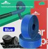 Durable Rubber Bike Handlebar Tape, Perforated Breathable Non-Slip Wear Resistant Bar Strap for Road Bike Outdoor Cycling