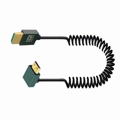 Flexibles und portables HDMI-auf-Mini-HDMI-Adapterkabel 8K60Hz für Heimkino, Bürogebrauch, professionelle Präsentationen
