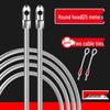 Universal Steel Wire Pipe Threading Tool - Manual Spring Head Electrician Puller