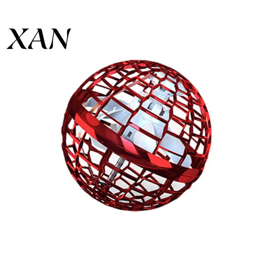 Magic Hover Orb Ball Toy with Colorful Light 360-degree Rotating UFO Sphere Remote Control Night Flying Drone Boomerang Fidget Spinner Indoor Outdoor