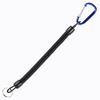 1Pc Tactical Retractable Spring Elastic Rope Portable Fishing Lanyards Outdoor Hiking Camping Carabiner Anti-Lost Phone Keychain