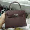 Sac Kelly Impression Paume Deuxième Génération 2026: Nouveau Sac à Main Mini Tote & Bandoulière Haut de Gamme pour Femme