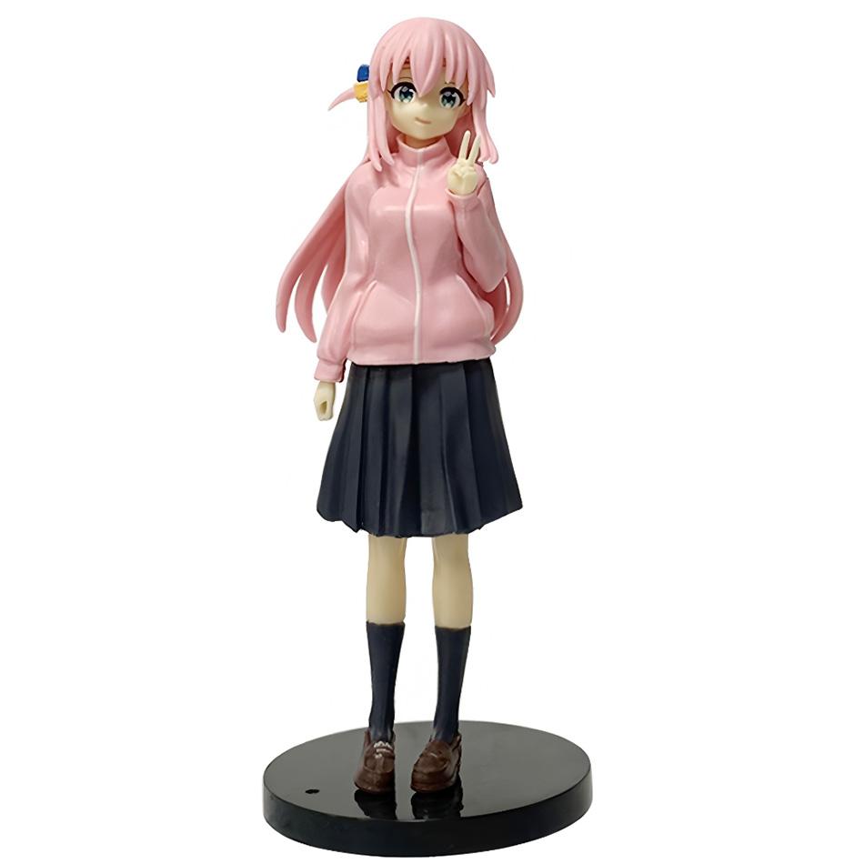 10-16cm BOCCHI THE ROCK Gotoh Hitori Anime Figure Gotoh Hitori Action Guitarist Girl Figure Desktop Collections Model Doll Toys