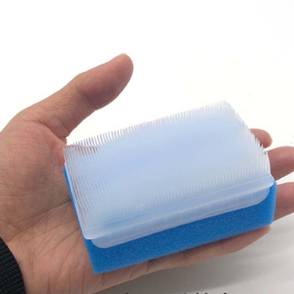 

Цветные чистящие инструменты Детские пластиковые щетки для ванны Тренировочное оборудование Массажная щетка Сенсорные щетки синий